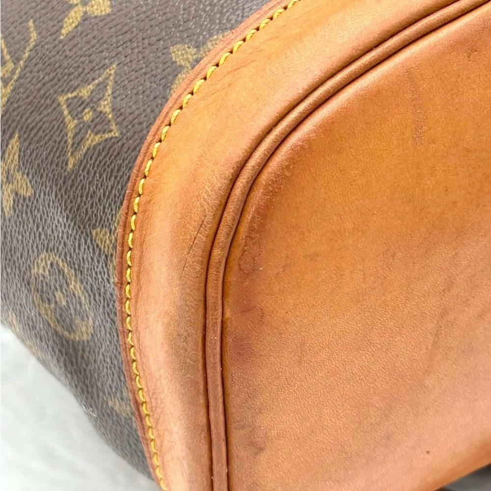 Louis Vuitton Classic Monogram Tan Backpack MM - Picture 14 of 16